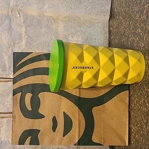 Starbucks pineapple 16oz cup. Used.